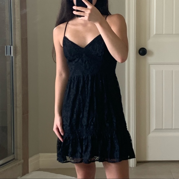 Hollister | Dresses | Hollister Black Lace Dress | Poshmark Hollister | Dresses | Hollister Black Lace Dress | Poshmark